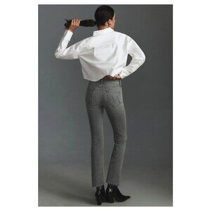 MOTHER The Insider Crop Step Fray Jeans